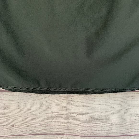Athleta Sage Green Brooklyn Stretch Mini Skort Zipper Pockets Golf Tennis Size 2 - Picture 8 of 16
